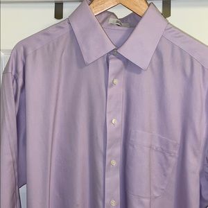 Joseph & Feiss Non-Iron Magenta Dress Shirt